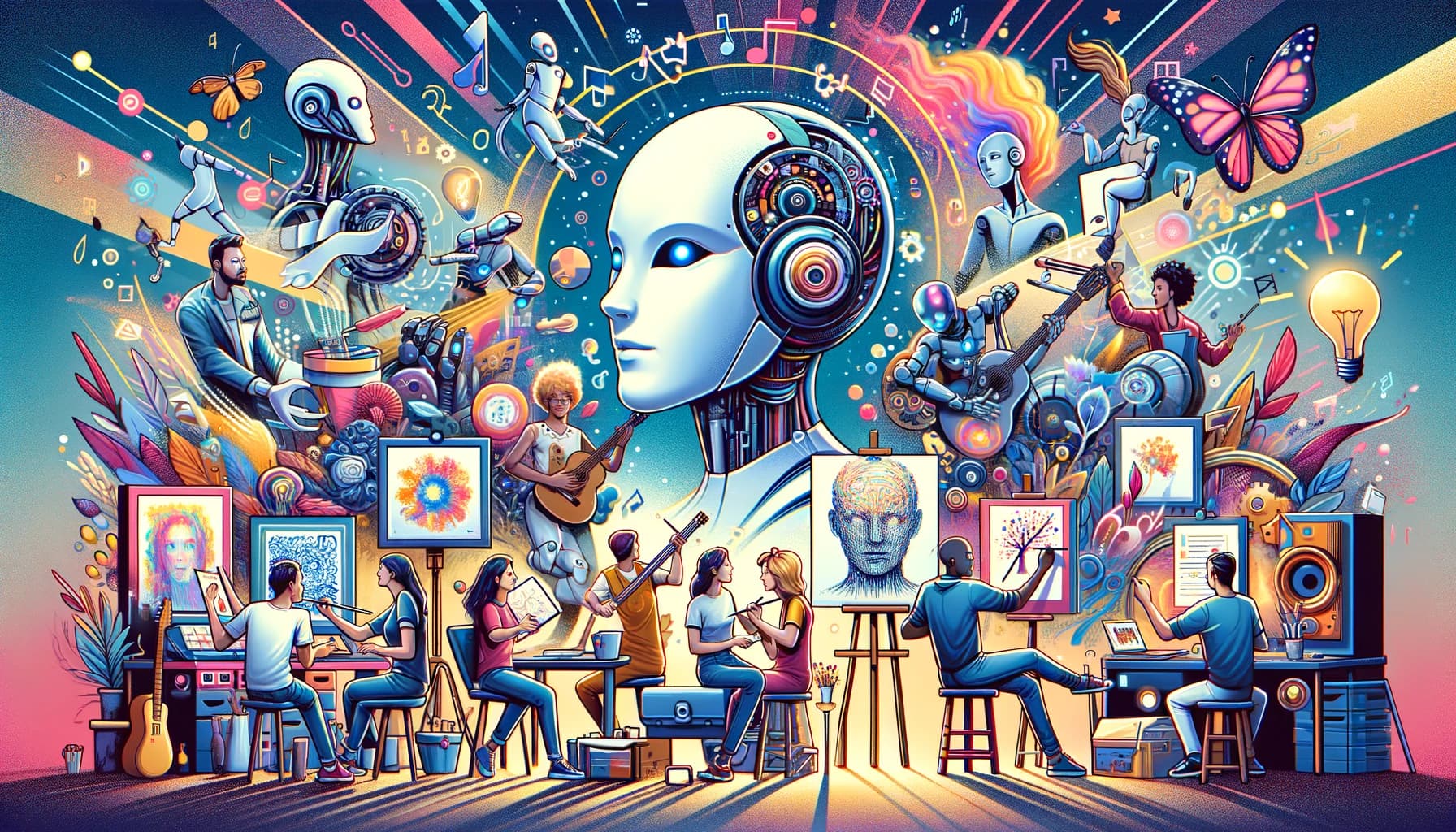 Battle of Creativity: AI vs Manusia