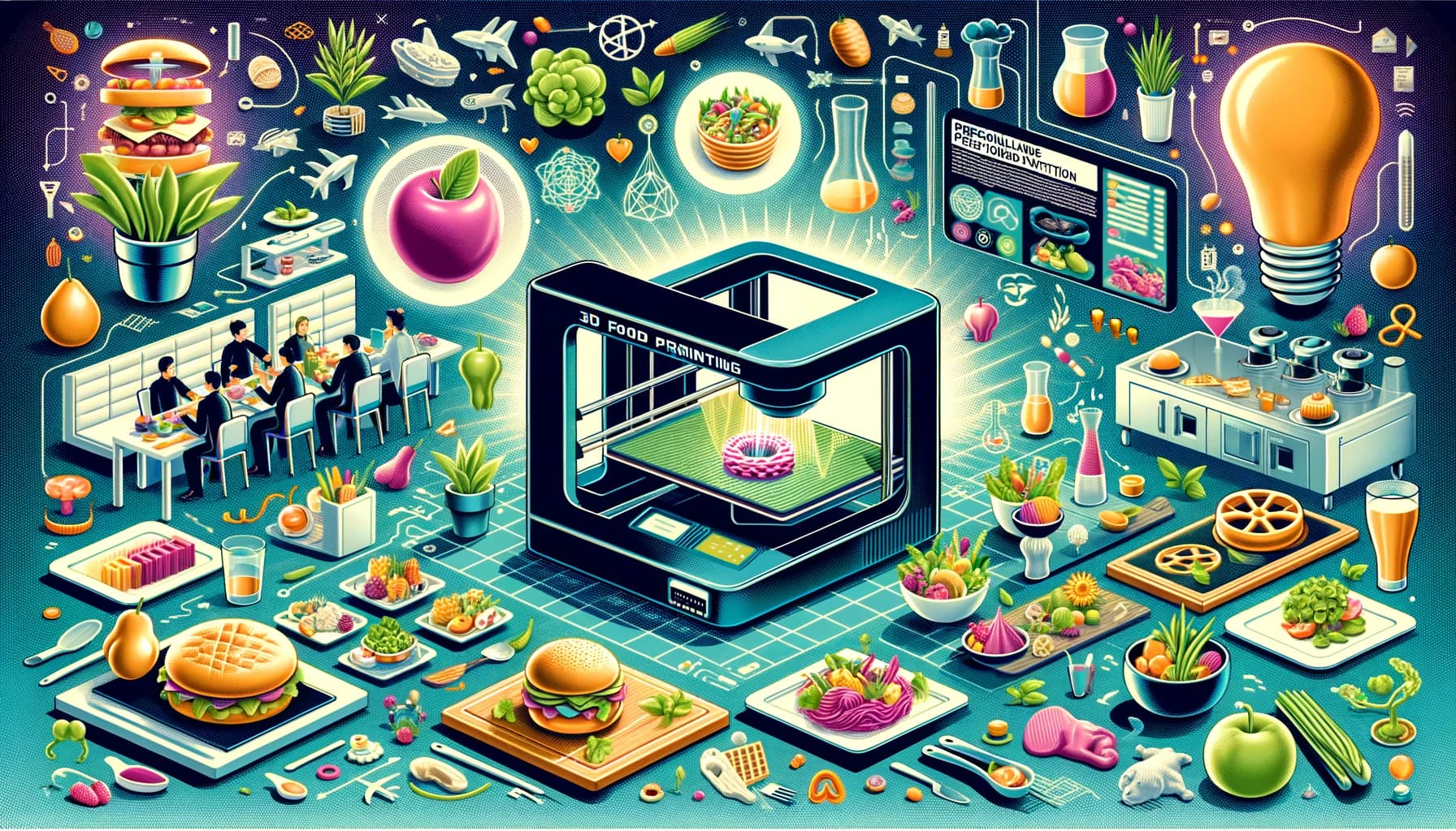 Dampak Teknologi Cetak 3D dalam Industri Makanan