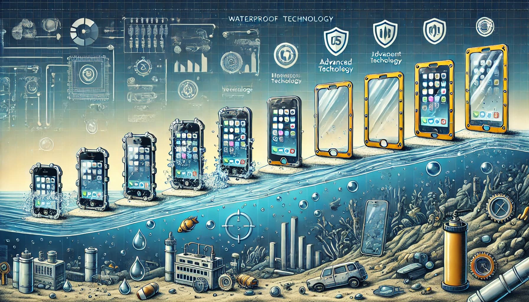 Evolusi Teknologi Waterproof: Bikin Perangkat Elektronik Tahan Basah